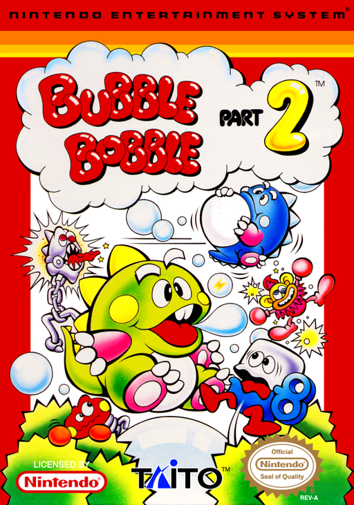 Bubble Bobble Part 2 (USA) box art
